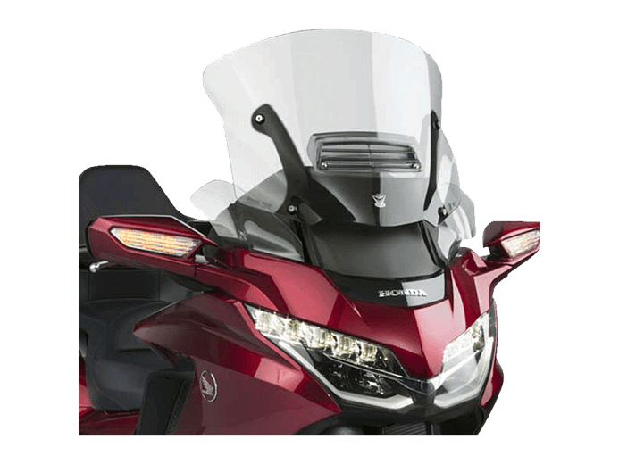 Ветровое стекло VSTREAM HONDA GL1800 Goldwing (18-) (42.8см) прозрачное, с вентиляционной решёткой в комплекте