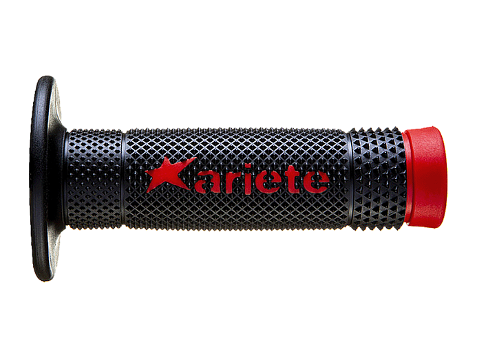 ARIETE Грипсы резиновые VULCAN RED-BLACK