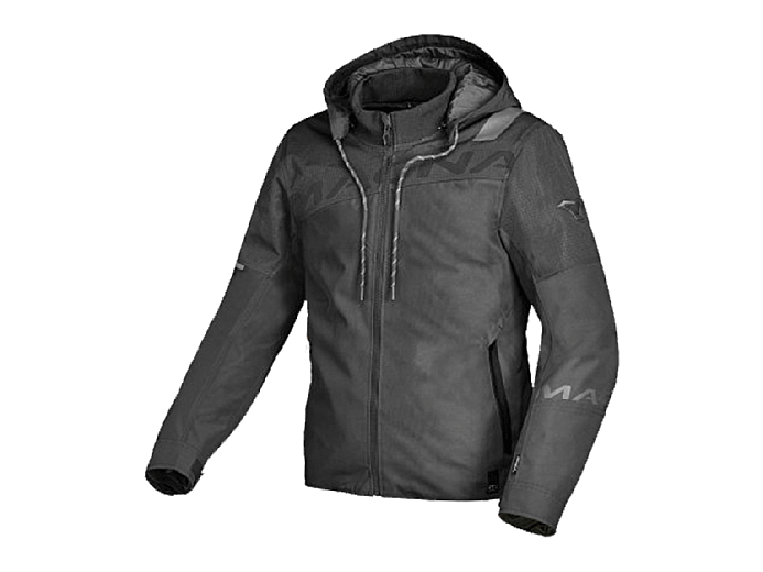 Мотокуртка MACNA RACOON ткань черная XL