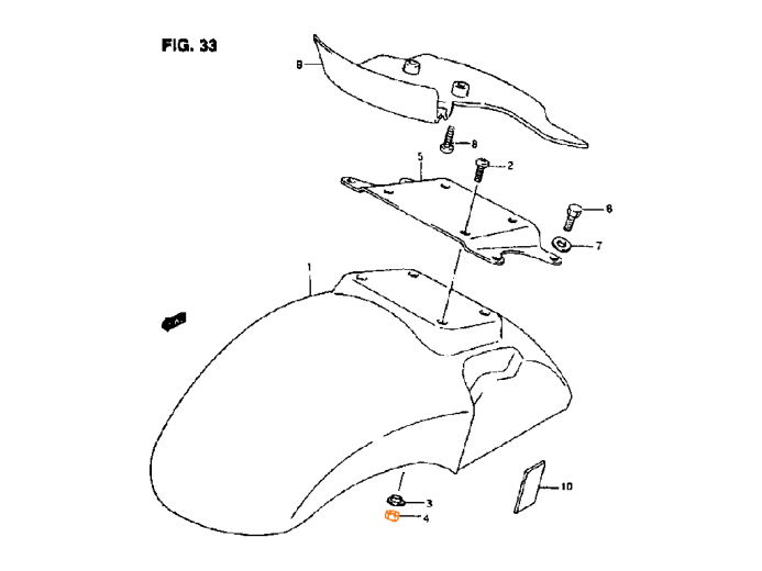 Крепеж-гайка 09159-05026