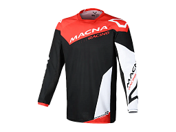 Джерси MACNA BACKYARD-1 черно/красно/белая L