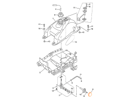 HISUN HS500ATV Ручка топливного крана