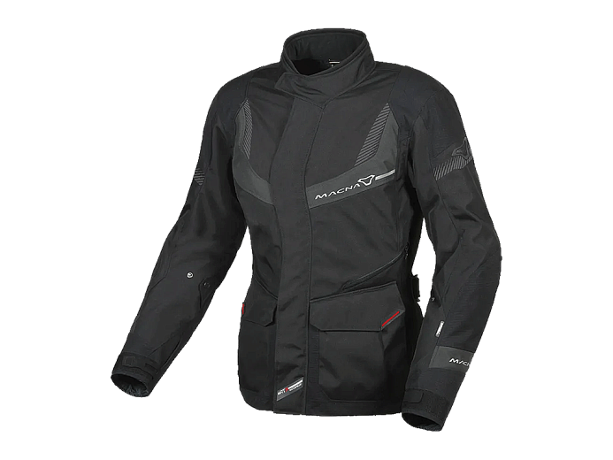 Мотокуртка MACNA RANCHER женская ткань черная/темносерая XS