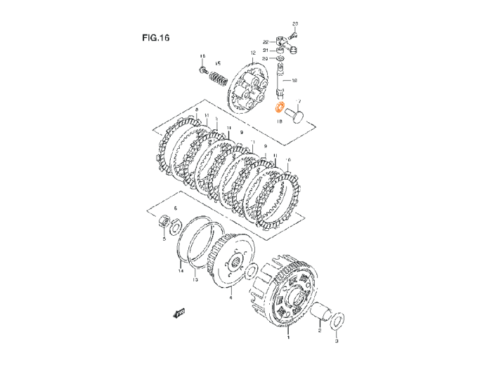 SUZUKI Подшипник сцепления 09263-10002