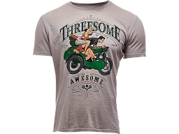 VolgaWear Футболка Threesome женск.серая XS