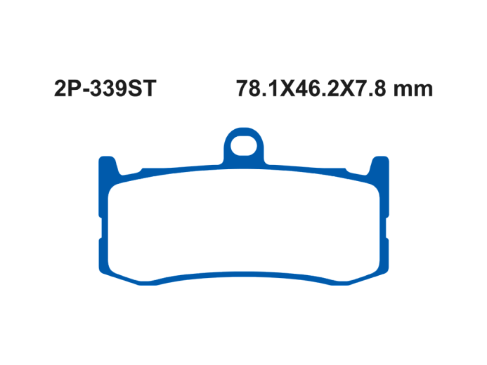 Тормозные колодки NISSIN 2P-339ST
