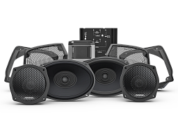 Rockford HD9813SG-STG3 Комплект апгрейда аудиосистемы STAGE 3 HARLEY DAVIDSON Street Glide и Electra Glide 1998-2013 (усилитель, передние и задние динамики)