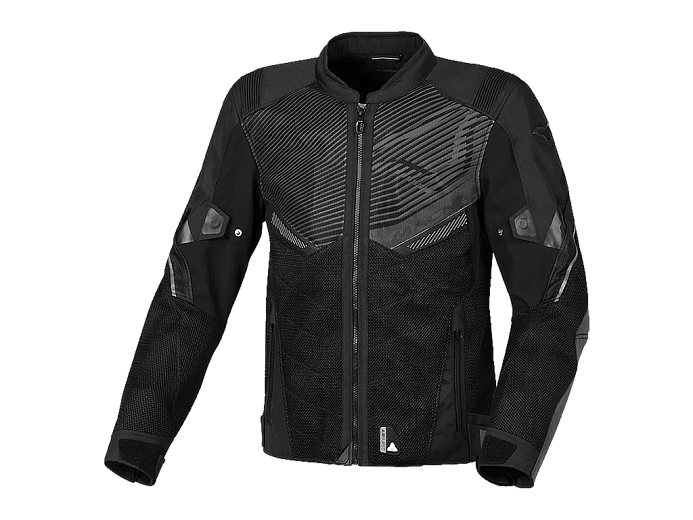 Мотокуртка MACNA FOXTER ткань черная XXXL