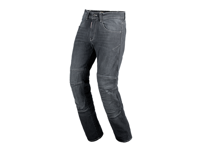 STARKS Мотоджинсы PYTHON EVO мужские Slim fit cordura denim стрейч черный 36