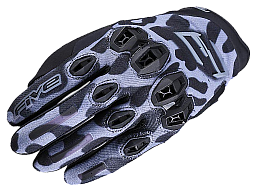 Мотоперчатки FIVE STUNT EVO 2 женские леопардово-серые 8/S