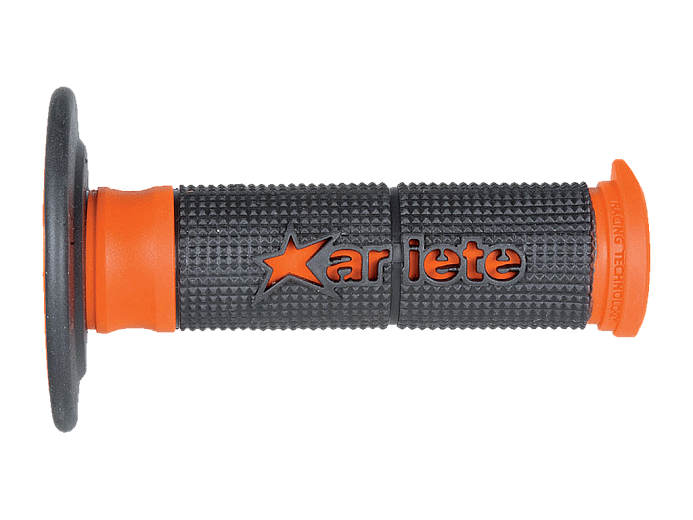 ARIETE Грипсы резиновые DUALITY BLACK-ORANGE