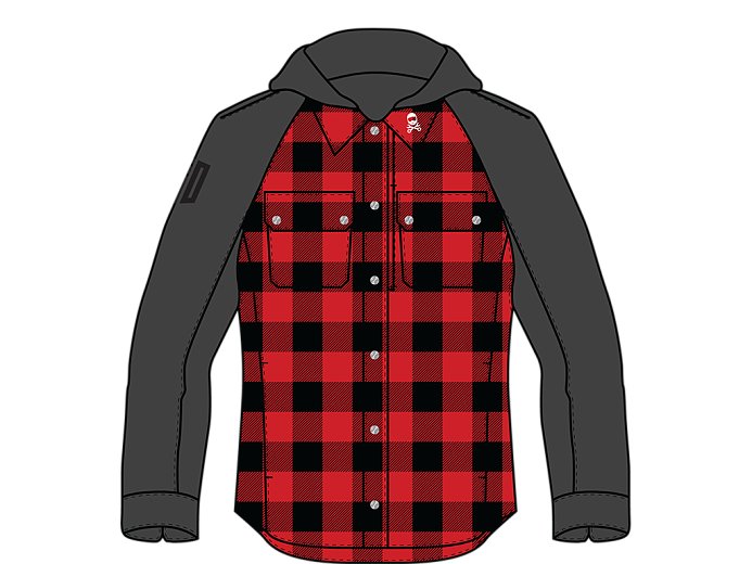 Моторубашка  FSD Richmond red/black L