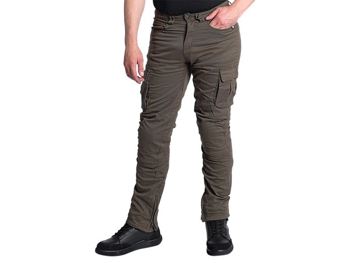 Мотоджинсы ткань FSD TT502 olive 38