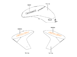 KAWASAKI ER650 Наклейка 56052-0783