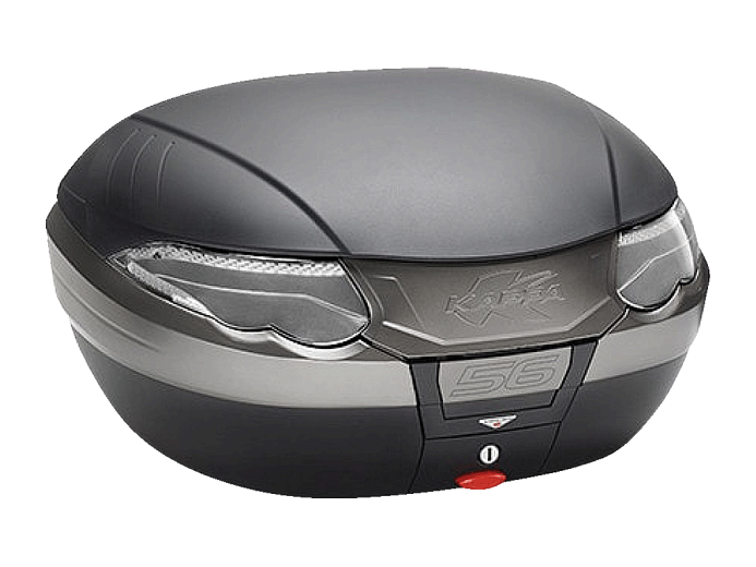 Кофр центральный KAPPA K56NT MONOKEY 56л прозрачный отражатель