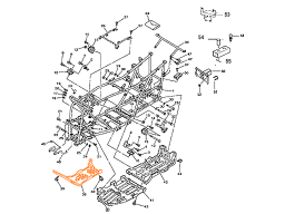 HISUN HS500ATV Передняя пластина защиты рамы 83701-107-0000