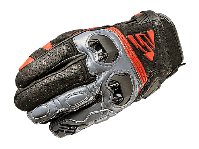 Мотоперчатки FIVE SF2 grey/fluored 9/M