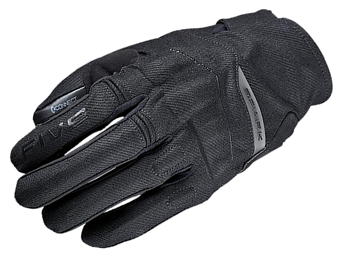 Мотоперчатки FIVE SPARK черные 10/L