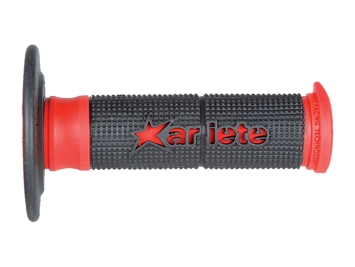 ARIETE Грипсы резиновые DUALITY BLACK-RED