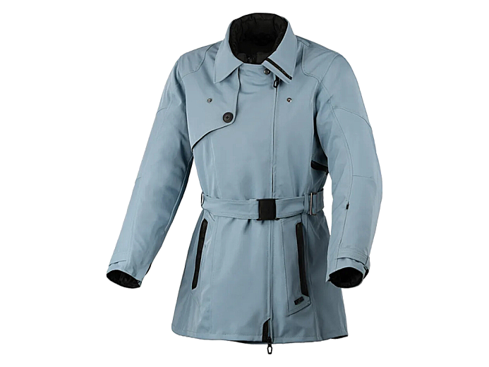 Мотокуртка MACNA MOTIQUE ткань женская голубая L