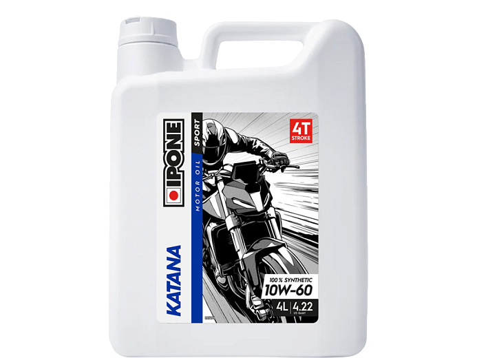 Масло IPONE 4T KATANA 10W60 4L синтетическое (x6)