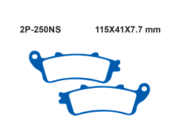 Тормозные колодки NISSIN 2P-250NS
