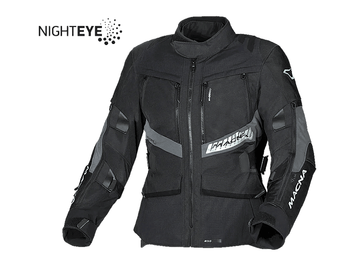 Мотокуртка MACNA DOMANE ткань черная XXL