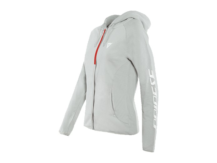 DAINESE Худи PADDOCK FULL ZIP женс 73F GLACIER-GRAY/WHITE XS