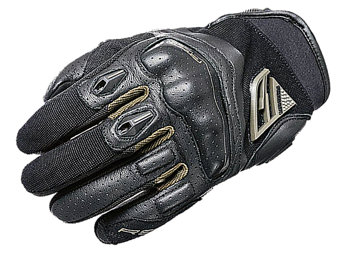 Мотоперчатки FIVE RS2 EVO black/khaki 10/L
