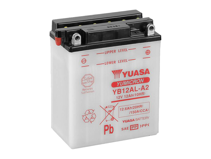 YUASA   Аккумулятор  YB12AL-A2
