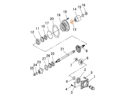 HISUN HS500ATV Сальник 30*46*8
