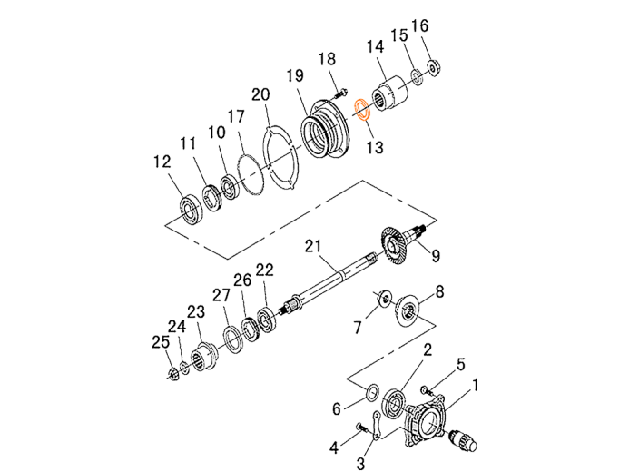 HISUN HS500ATV Сальник 30*46*8