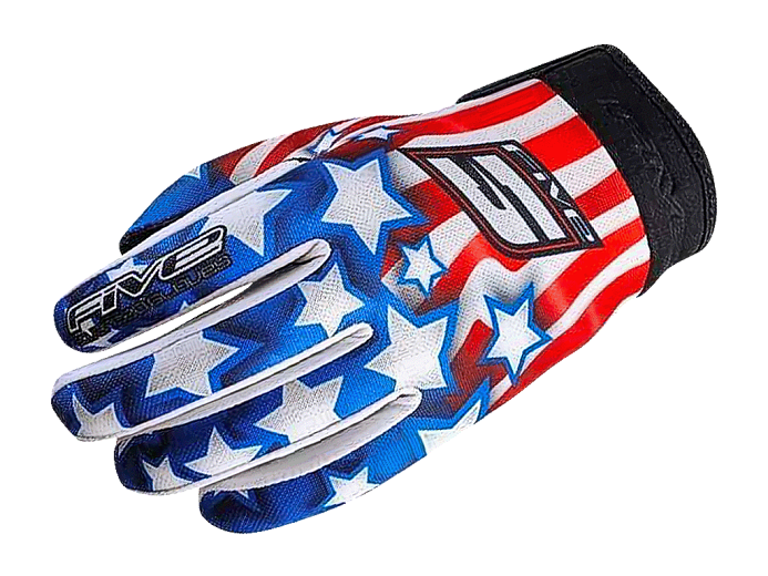 Мотоперчатки кроссовые FIVE PLANET PATRIOT USA 13/XXXL