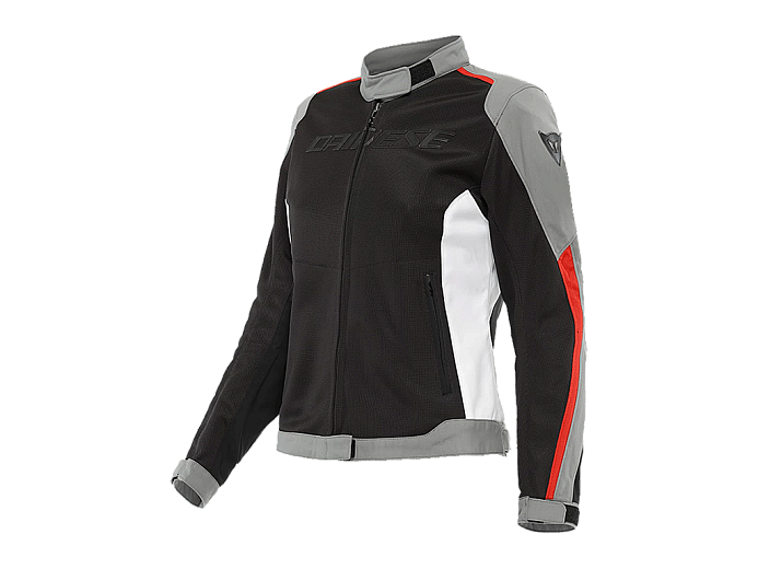 Мотокуртка ткань женская DAINESE HYDRAFLUX 2 AIR D-DRY 60F BLK/CHARCOAL-GREY/LAVA-RED 44
