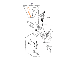 HISUN HS700ATV-4 C Emark Rearview Mirror (R)