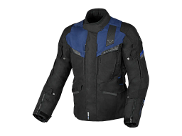 Мотокуртка MACNA ZASTRO ткань черно/темносиний L