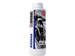 Масло IPONE 4T KATANA 10W50 1L синтетическое (x15)