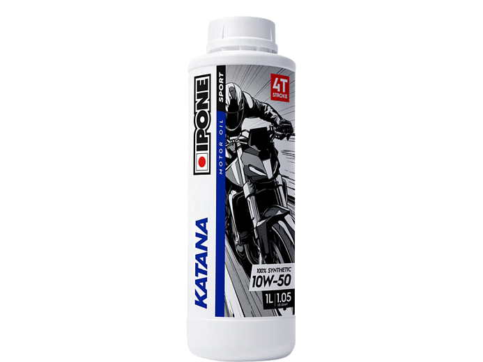 Масло IPONE 4T KATANA 10W50 1L синтетическое (x15)