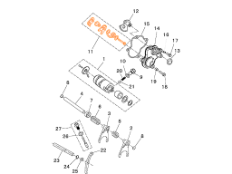 HISUN HS700ATV Шестерня