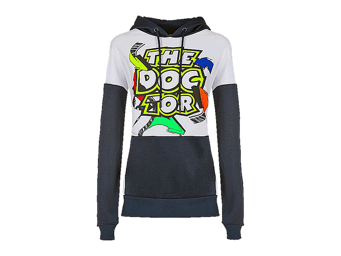 VR46 Classic Худи женск. STREET ART white XL