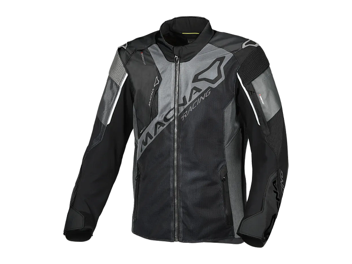 Мотокуртка MACNA SIGIL ткань черно/серая L