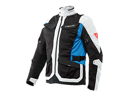 Мотокуртка ткань DAINESE DESERT TEX 44G GLACIER-GR/BL/PERFORMANCE-BLUE 52