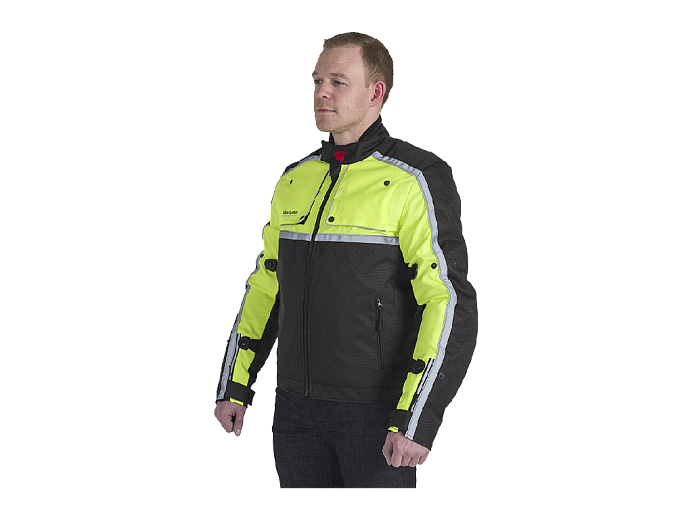 HYPERLOOK Куртка Stinger черно-зеленая XS