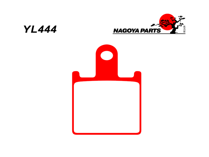 NAGOYA PARTS Тормозные колодки  YL444
