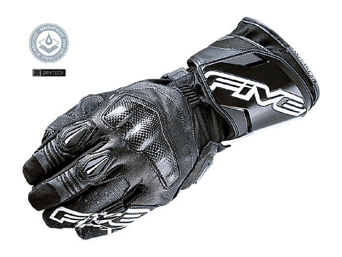 Мотоперчатки FIVE RFX WP черные 8/S