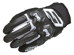 Мотоперчатки FIVE SF3 черно/белые 10/L