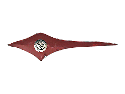 KAWASAKI VN1500, VN1600 03-08 Эмблема топливного бака правая 56052-1609