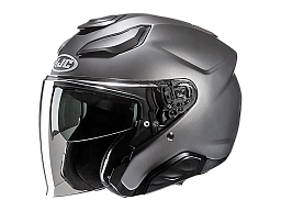 Мотошлем HJC F31 SEMI FLAT TITANIUM L