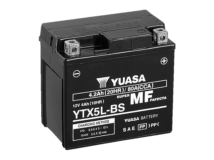 YUASA   Аккумулятор  YTX5L-BS с электролитом