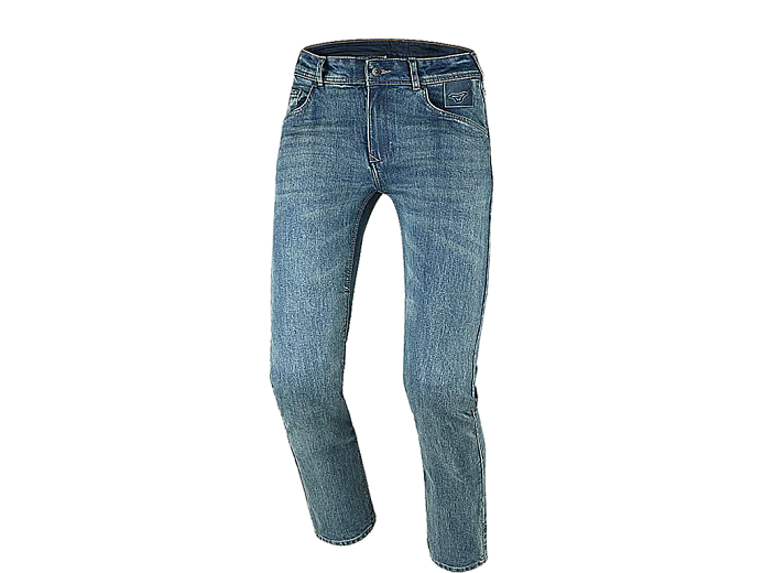 Мотоджинсы MACNA VINTON straight fit ткань синие 30